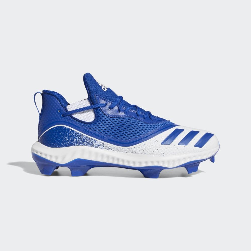 Pantofi Softball Adidas Icon V Bounce TPU Barbati Romania - Albastru Regal/Albi G28279